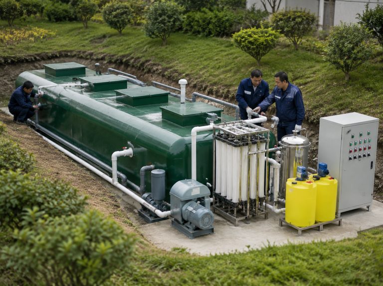 兴山区地埋式AAO/MBR生活污水处理设备